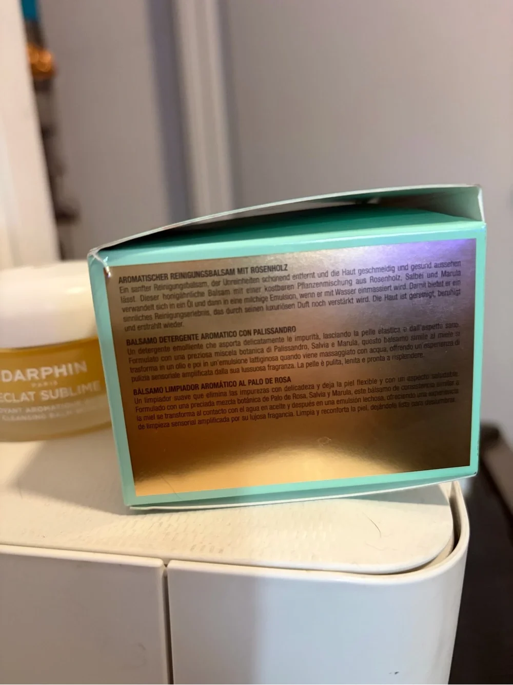 Darphin Paris Eclat Sublime aromatic cleansing balm